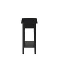 thumbnail image 6 of Pemberly Row Modern End Table in Black Wood Finish with Shelf, 6 of 6