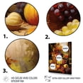 thumbnail image 3 of Designart "Harvesting Autumn Flavors I" Farmhouse Floater Framed Wall Art Living Room, 3 of 7