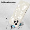 thumbnail image 2 of Funda de teléfono MZELQ para iPhone 16 Pro Max Silicone Butterfly, 2 of 6