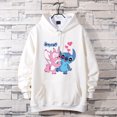 thumbnail image 1 of Sudadera con capucha de Disney para mujer, suéter holgado con capucha de Stitch, otoño e invierno, 2023, 1 of 5