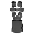 thumbnail image 1 of MAXLINER Tapis de Sol 3 Rangées et Cargo Liner derrière Ensemble de 2e Rangée Noir pour 2016-2021 Dodge Durango avec Sièges Baquets de 2e Rangée, 1 of 4