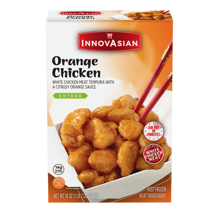 InnovAsian Orange Chicken Meal, 18 oz (Frozen Meal)