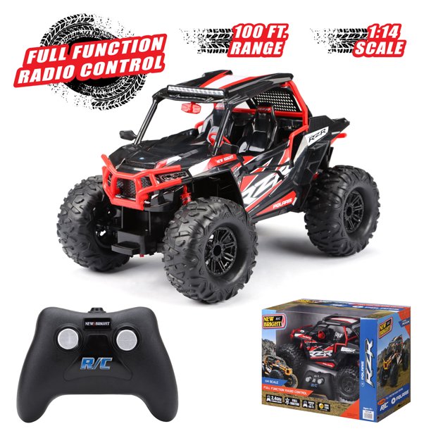 New Bright RC 114 Radio Control 2019 Polaris RZR Red