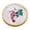 Grape, variant on DIY Mosaic Coaster Kit, Round Wooden Base Fruit Pattern, Half-Finished Craft Set for Adults, Decorative Drink Mat for Home and Office Table(Grape)