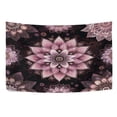 thumbnail image 5 of Wobogo Purple Mandala Flowers Tapestry 60×51in Home Living Room Bedroom Wall Hanging Ornaments, 5 of 10