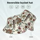 thumbnail image 2 of Balery Dark Enchanted Flowers And Birds Sombreros para el sol para hombre y mujer, sombrero de pescador con UPF 50+, 2 of 6