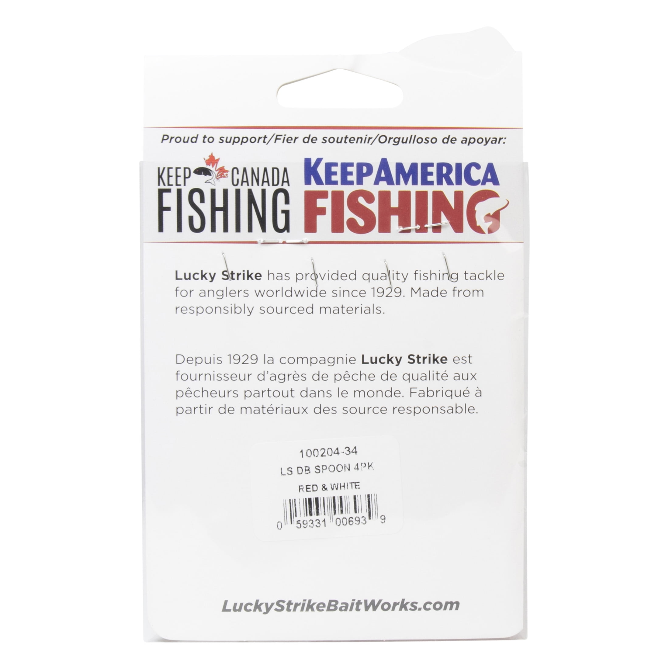 Lucky Strike Red and White Value Pack. 4/pk Made in Canada, LS Value DB 4/pk