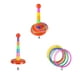 thumbnail image 2 of Vogacara Juego de círculos para niños, virola de plástico para interiores y exteriores, anillos apilados, capas de juguete, entretenimiento Juguetes Educativos Typ 1, 2 of 6