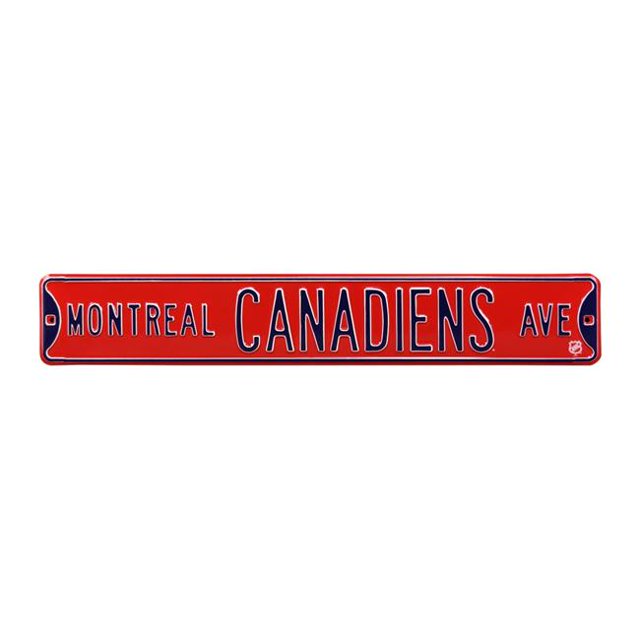 Authentic Street Signs 28113 Montreal Canadiens Avenue Street Sign
