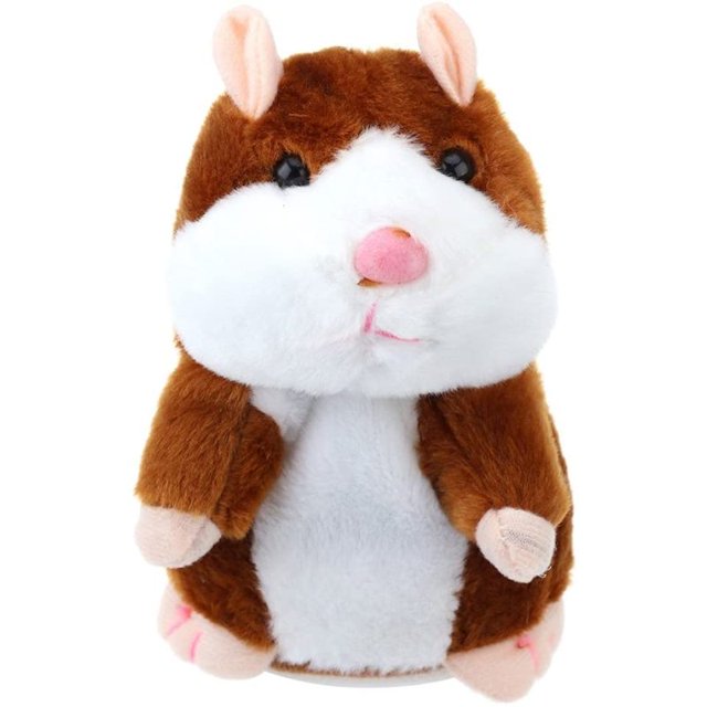 El juguete de peluche de hámster parlante repite los juguetes electrónicos de mascotas para bebés y niños Xemadio HFP-0386