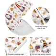 thumbnail image 2 of Coolnut Halloween Christmas Tree Skirt Halloween Tree Skirt, for Holiday Party Home Christmas Day Ornaments48", 2 of 6