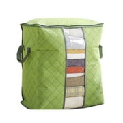 Bamboo Charcoal Big Storage Bag Clothes Bedding Set Pillows Organizer Box Non Woven Foldable