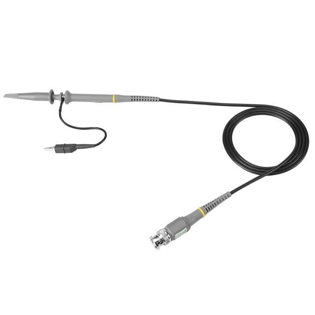 2Pcs 100Mhz Oscilloscope Probe, Acogedor Precision BNC Oscilloscope Probe Kit, Cable de prueba conmutable 1X / 10X