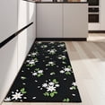 thumbnail image 4 of Pioneer Flower Floral Print Pattern Kitchen Rug Mat,Kitchen Runner Rugs Non Skid Washable,Decorative Kitchen Floor Mats for Kitchen,Sink,Laundry,17"X47", 4 of 5