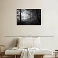 thumbnail image 2 of Elephant Stock Point Of No Return Wall Art - Horizontal Canvas Wall Art - Living Room Wall Decor - Nature Canvas - Gray And Black Decor By Norbert Maier - 30" x 20", 2 of 8