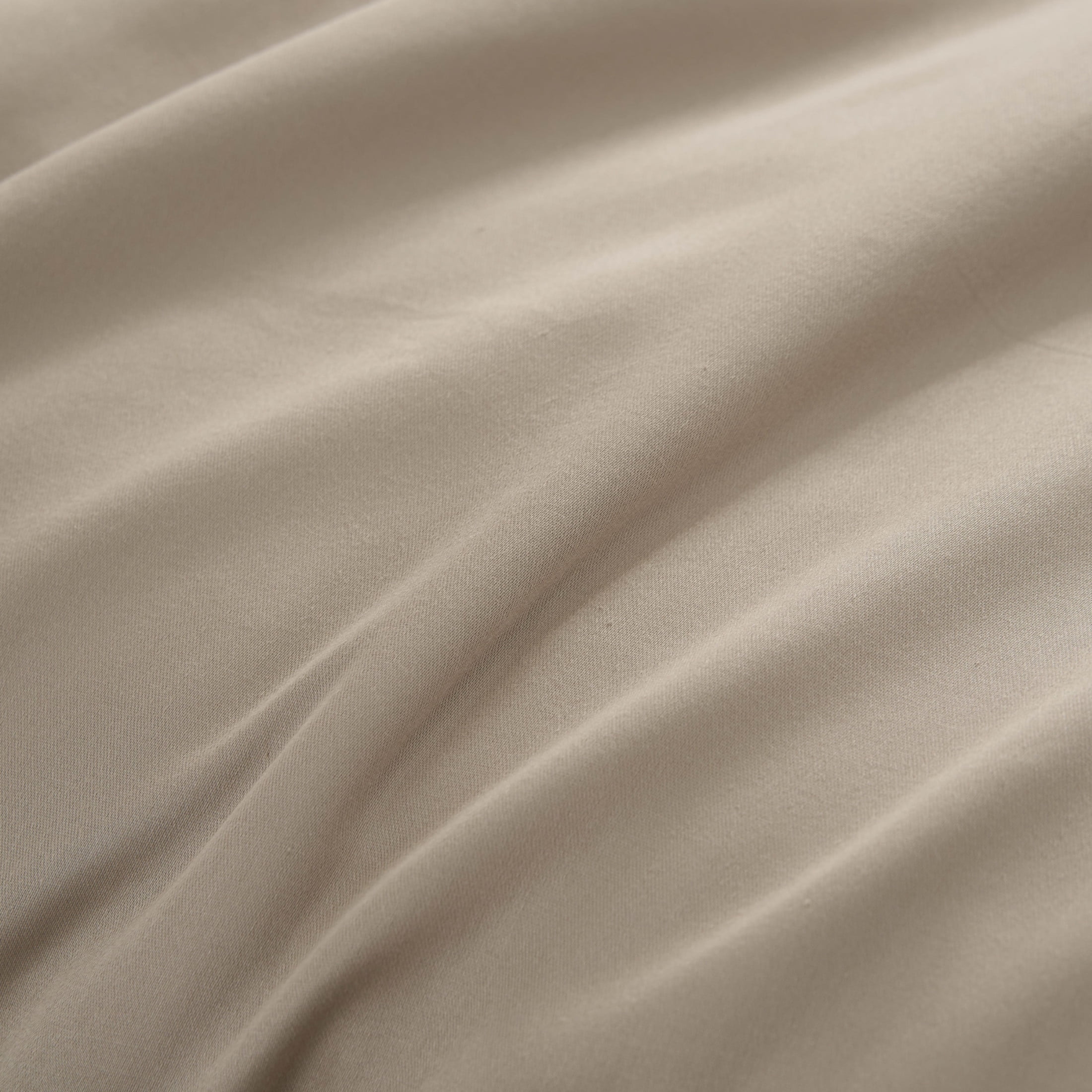 Jessica Simpson Blissful Dreams 4-Piece 100% Sateen Cotton Sheet Sets, Full, Linen Brown