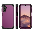 thumbnail image 2 of JTCASES for Samsung GalaXxy A14 5G Case, Drop Resistant Corners, Wireless Charging, Heavy Duty Shockproof Hybrid Hard PC Bumper, Camera Protection, Skin-feel Anti-scratch Tough Cover, Purple, 2 of 7