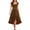 D19 Brown, variant on Likimi Hallowmas Dress For Women Stage Show Solid Color Dress Up Halloween Costumes For Performance Fashionable Cosplay Dresses Size L
