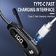 thumbnail image 3 of Auriculares Bluetooth Inalámbricos Auriculares de Oído Abierto, con Pantalla Digital Auriculares Inalámbricos de Conducción de Aire de Deportes Enchufables Auriculares Bluetooth 5.3 con Micrófono Para, 3 of 9