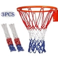 thumbnail image 3 of Lot de 3 Filets de Basketball Professionnels, Filet de Remplacement pour Basketball, Filet pour Ballon de Basketball de Taille Standard, Filet pour Panier de Basketball Extérieur, 3 of 8