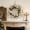 A, variant on Mid Size Artificial Rattan Wreath, Home Door Hanging Decor, Festival Wreath, Wall Ornament, Indoor Outdoor Floral Circle, Simulated Fabric Garland