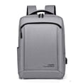 thumbnail image 2 of Oxford Cloth Fashion Commuter Backpack,Black, 2 of 2