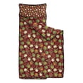 thumbnail image 2 of Red Christmas Ornament Pattern Toddler Nap Mats for Kids Preschool,50"x20" Sleeping Mat Bag or Kids,Toddler Sleeping Bag,Toddler Nap Mat or Daycare, 2 of 6