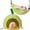 Green, variant on 2 Pcs Hamster Hammock Soft Bed Small Pet Animals Hamster Hanging House Cage Nest for Guinea Pig Rat Chinchilla Sleep and Play, Banana and Pineapple(Yellow)