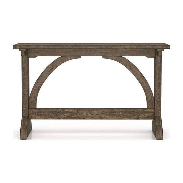 Furniture of America Linx Table Console Rectangulaire en Bois Rustique en Chêne Récupéré