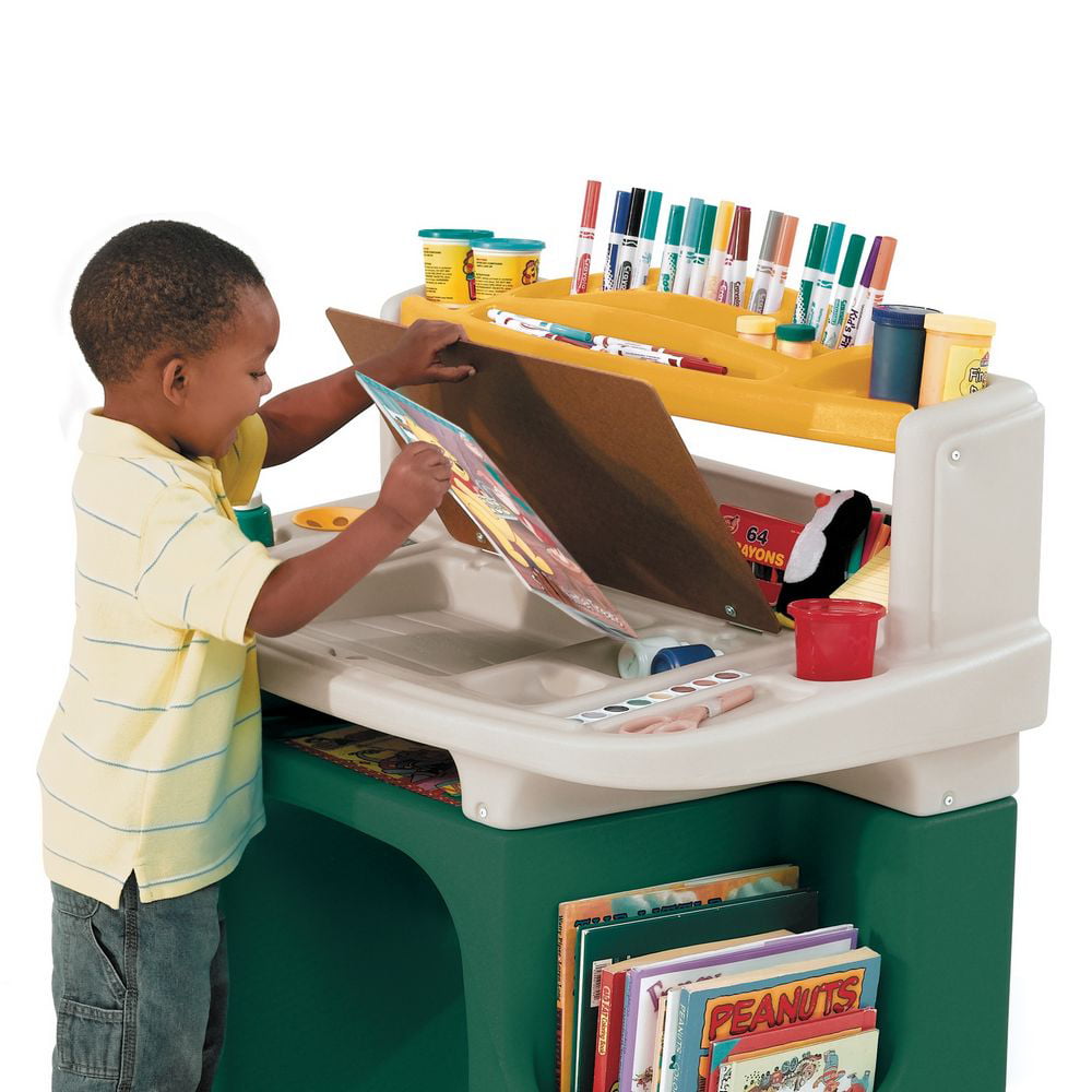 Step2 Art Master Desk Includes A Chair Light And Storage For