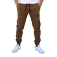thumbnail image 1 of Jogger cargo de gabardina stretch John Silver Corte skinny color caqui oscuro, 1 of 3