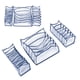 thumbnail image 1 of Organizador De Cajones Para Ropa Interior, Caja De Almacenamiento Plegable Para Ropa Interior, 3 Piezas/juego, Transparente Con Compartimentos Para Calzoncillos, Calcetines,, 1 of 7