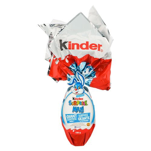 Kinder Surprise, Kinder Maxi Surprise Egg, Jumbo Chocolate Easter Egg with  Toy 