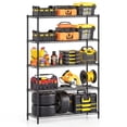 thumbnail image 1 of Gymax 5-Tier Metal Storage Shelving Unit 4000 LBS Storage Organizer for Home Kitchen, 1 of 10