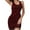 Red, variant on TSADFHJI Short Silk Robes for Women Women's Summer Sexy Lace Stitching Sling Sleeveless Home Dress Nightdress Xl Black