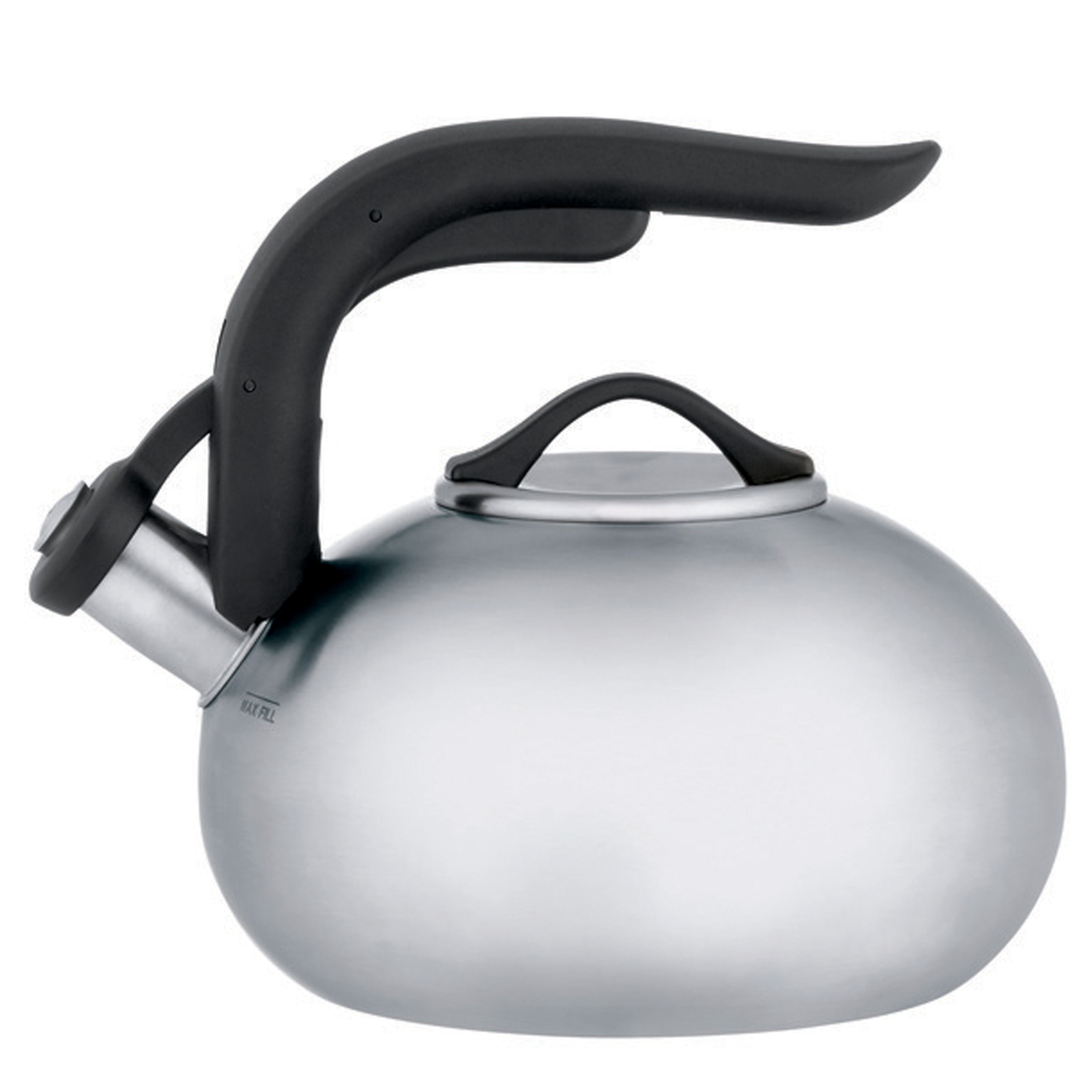 Copco Valencia Brushed Stainless Steel 2.3 Quart Tea Kettle 