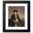 thumbnail image 2 of John Francis Rigaud 20x24 Black Modern Framed Museum Art Print Titled - Captain Charles Morice Pole, 2 of 5