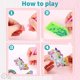 thumbnail image 4 of Kit de pegatinas de pintura de diamantes 5D de 6 piezas, 4 of 5