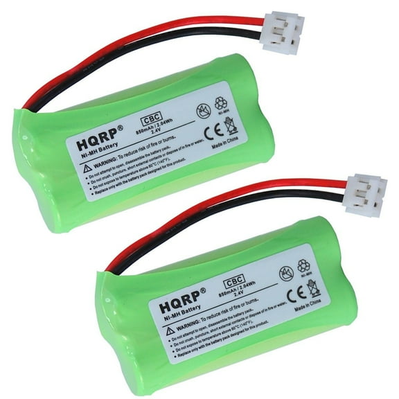 HQRP 2 pack HIGH QUALITY Phone Battery compatible with Motorola L402, L402C, L403, L403C, L404, L404C Cordless Telephone