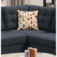 thumbnail image 4 of Miekor Furniture Modular Sectional Black Polyfiber 4pcs Sectional Sofa LAF And RAF Loveseats Corner Wedge Armless Chair Tufted Cushion Couch 32742, 4 of 10