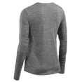 thumbnail image 2 of CEP run shirt, long sleeve, grey, women L, 2 of 2