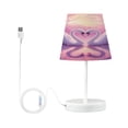 thumbnail image 2 of BZSMCE Table Lamp Creative White Swans Pattern Simple Pattern Night Light, 2 of 8