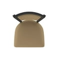 thumbnail image 3 of 870 Hadleigh 25" Swivel Counter Stool with Black Wrinkle Finish and Canter Sand Seat and Back, 3 of 5