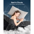 thumbnail image 6 of Anjee Weighted Blanket for Adults, Ultra Soft Fleece & Sherpa Reversible Heavy Blanket for Bedroom, Ideal for Restful Sleep, 20 lbs 60"x80" Black, 6 of 10