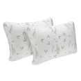 thumbnail image 1 of 2 Pack Almohadas Spring Air Adjustable Bamboo Tamaño Estándar, 1 of 5