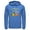 Royal Blue, variant on Men's Pokemon Eeveelutions Pull Over Hoodie Athletic Heather Medium