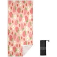 thumbnail image 2 of Dreamtimes Beach Towels Fruit Flowers Strawberries Colorful Camping Towels Sand Free Beach Towel, 30"x60" Large Beach Towels Quick Dry Bath Travel Towels Pool Yoga Beach Mat for Men Women, 2 of 7