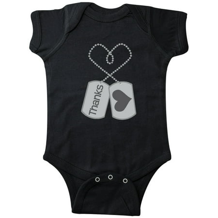 

Inktastic Memorial Day Military Tags Gift Baby Boy or Baby Girl Bodysuit