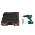 thumbnail image 1 of 18V Blue Cordless Brushless Electric Rivet Gun LED Automatic Rivet Nut Hand Tool for BL1815 Battery 3.2-4.8mm, 1 of 14