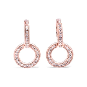 Pandora Sparkling Double Hoop Earrings